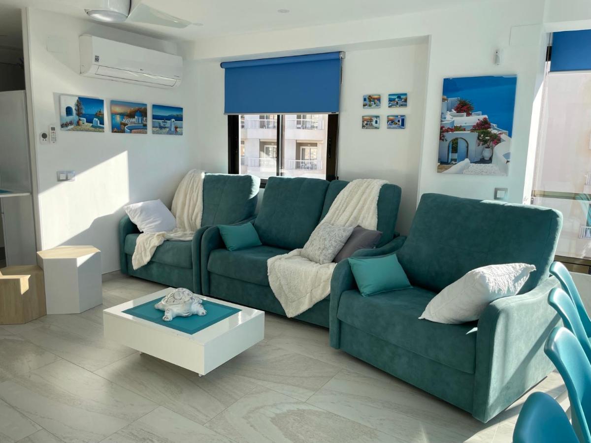 Апартаменты My Sweet Santorini Бенидорм Экстерьер фото